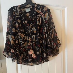 Maeve Multicolor Floral Blouse